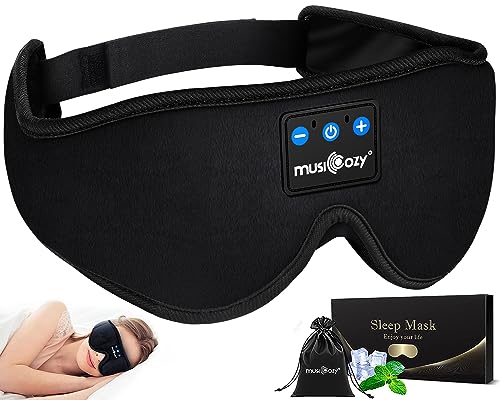 3D Sleep Mask with Bluetooth